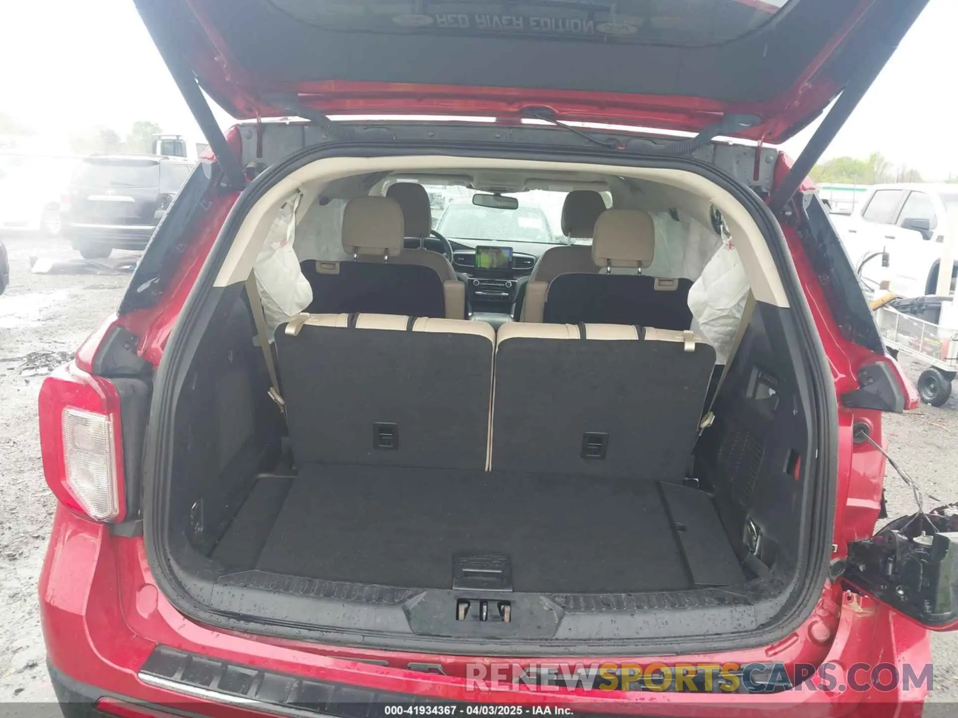 8 fotografías del automóvil dañado 1FMSK8FH8NGB43898 FORD EXPLORER 2022