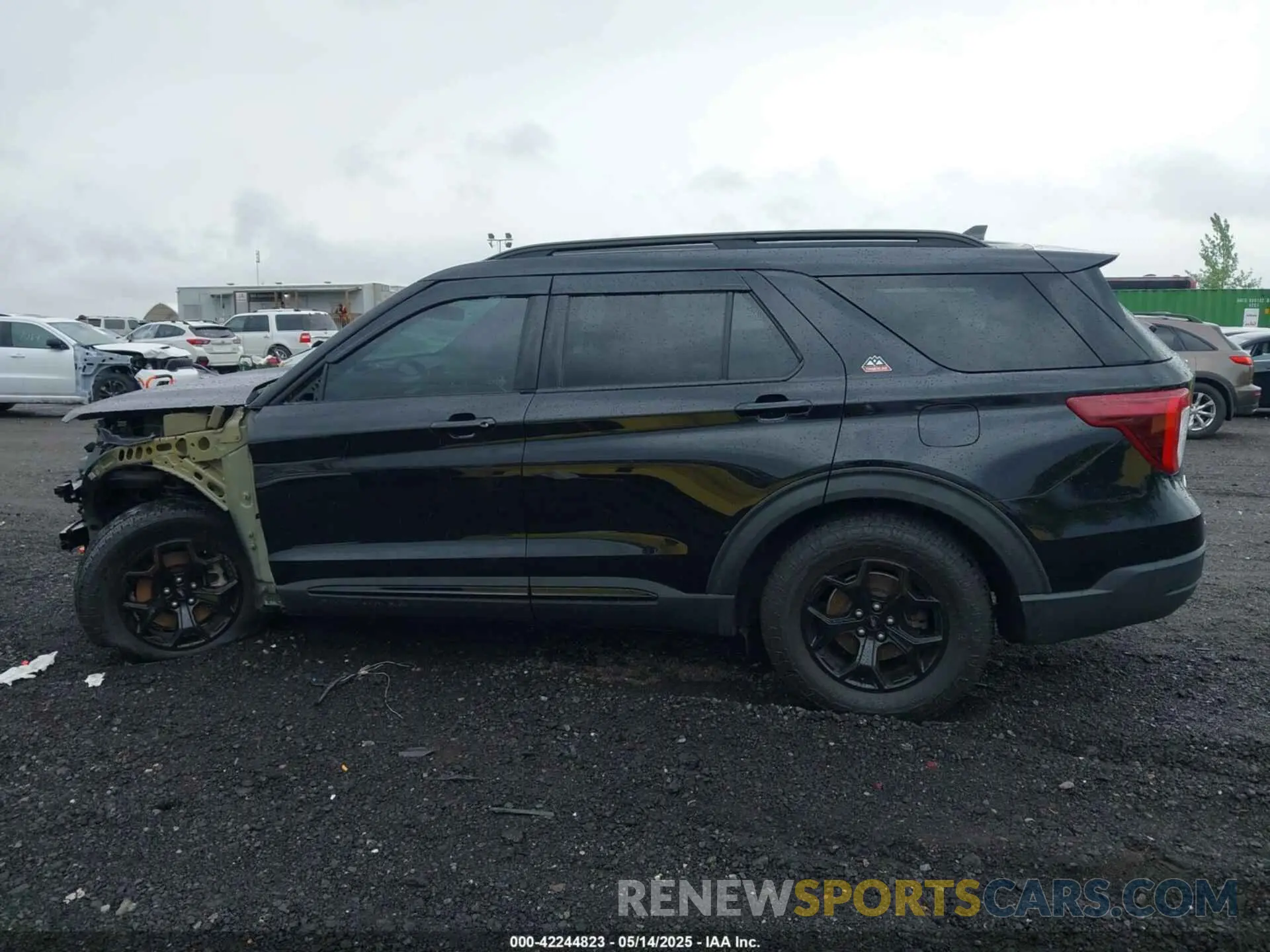 14 fotografías del automóvil dañado 1FMSK8JH0NGA82571 FORD EXPLORER 2022