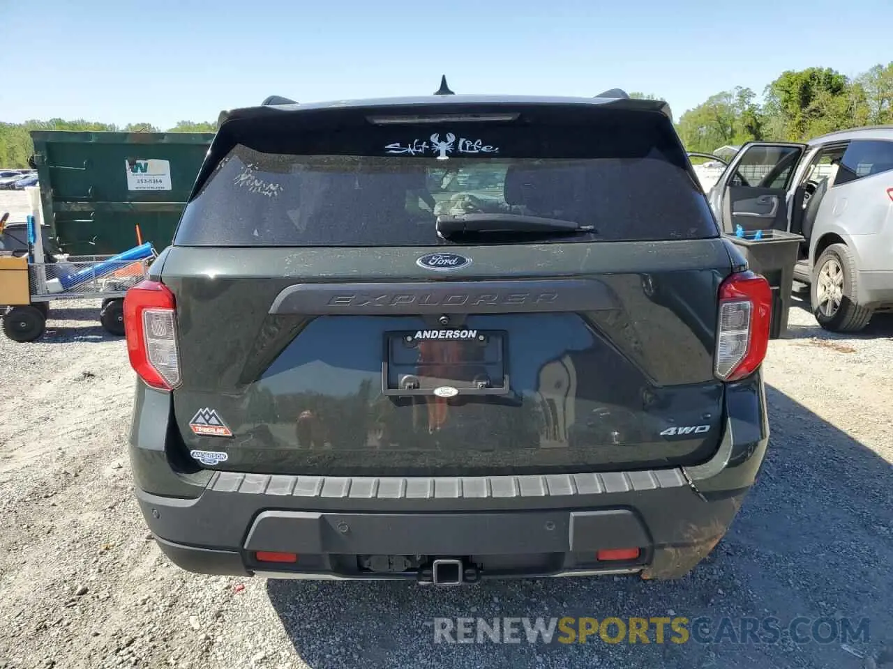 6 fotografías del automóvil dañado 1FMSK8JH1NGA46470 FORD EXPLORER 2022