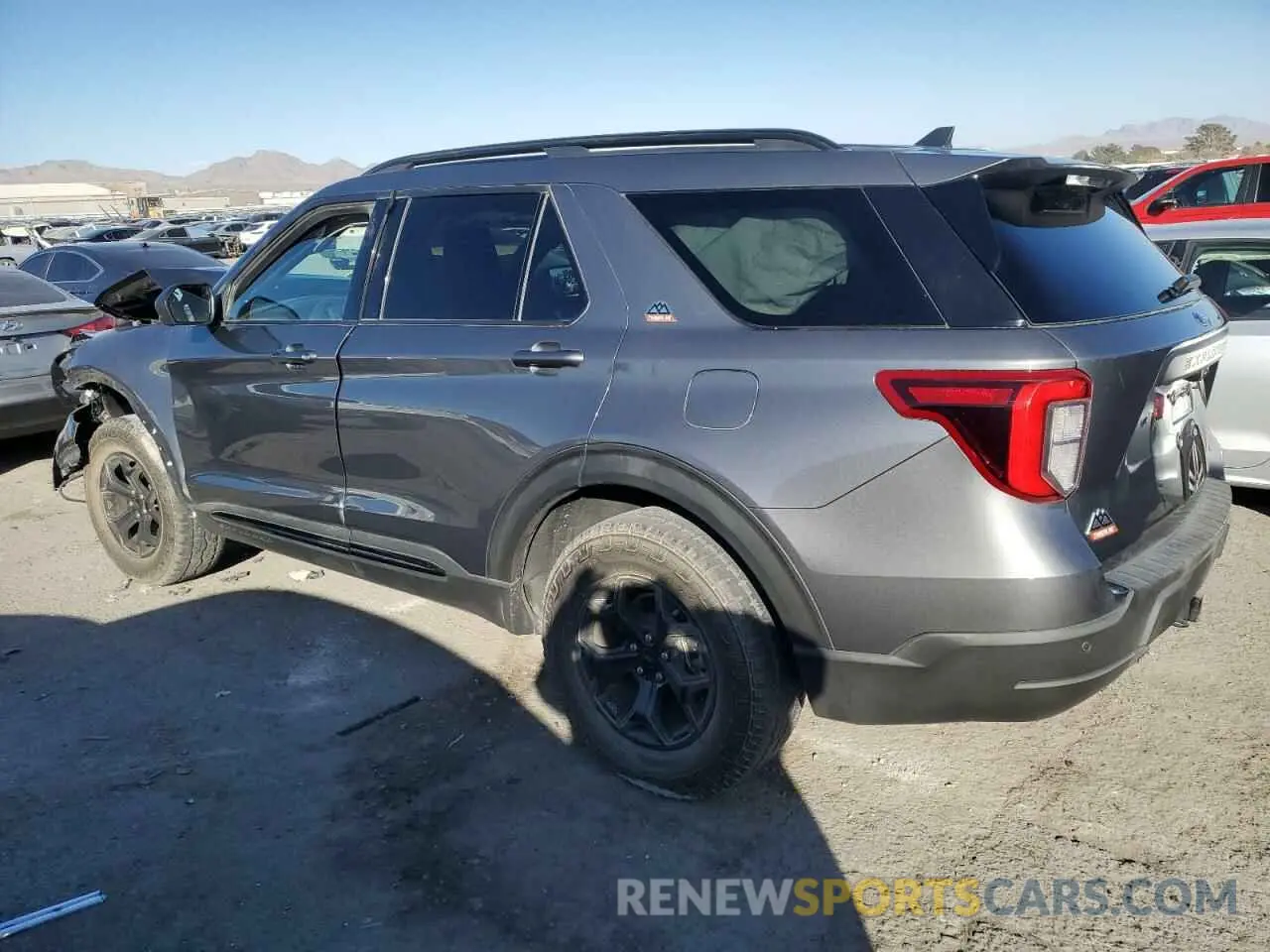 2 fotografías del automóvil dañado 1FMSK8JH5NGB25009 FORD EXPLORER 2022