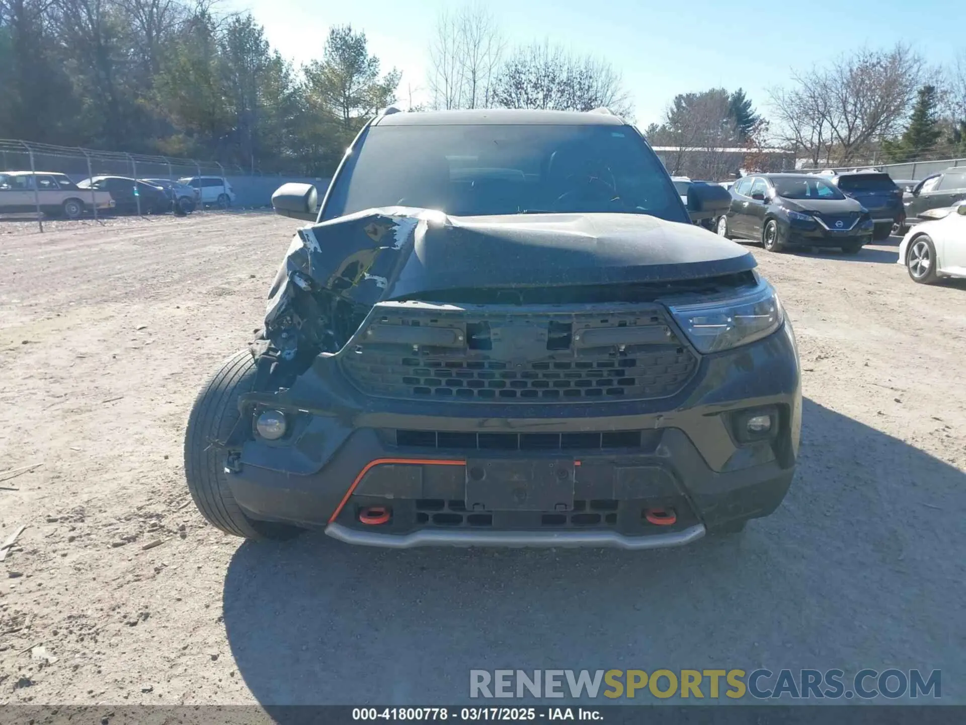 11 fotografías del automóvil dañado 1FMSK8JH6NGB36309 FORD EXPLORER 2022