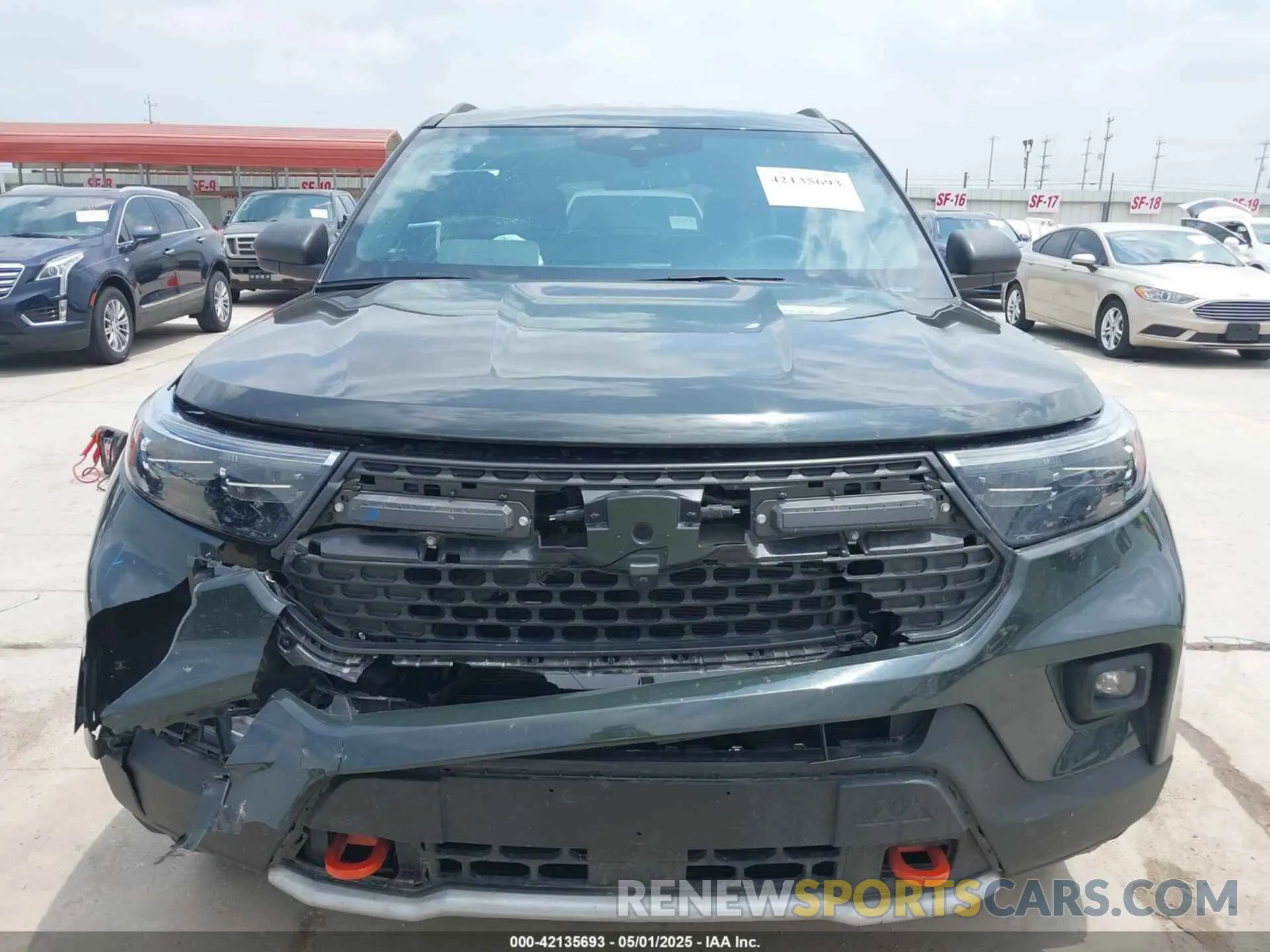 12 fotografías del automóvil dañado 1FMSK8JH6NGC15107 FORD EXPLORER 2022