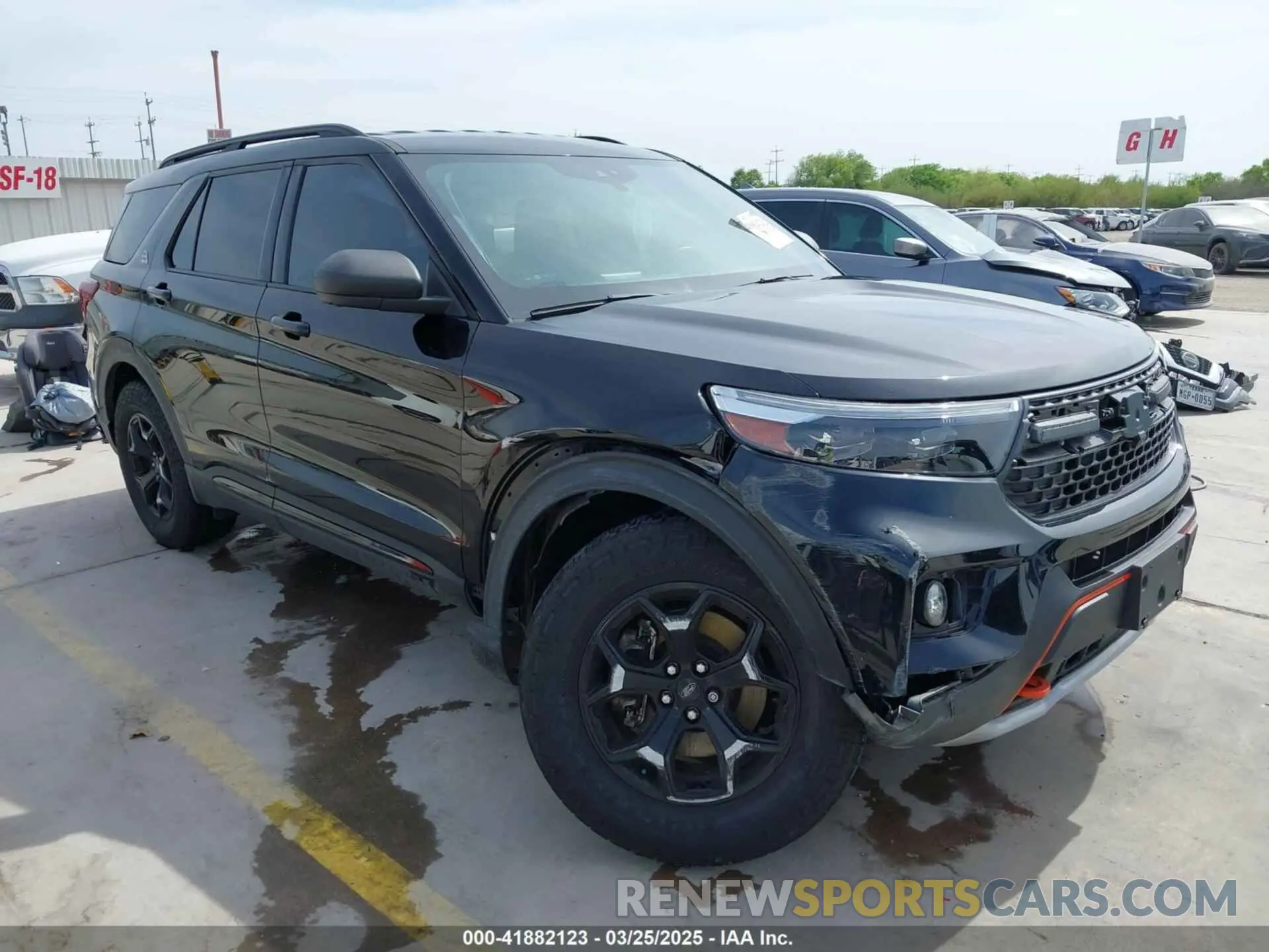 1 fotografías del automóvil dañado 1FMSK8JH9NGC30247 FORD EXPLORER 2022