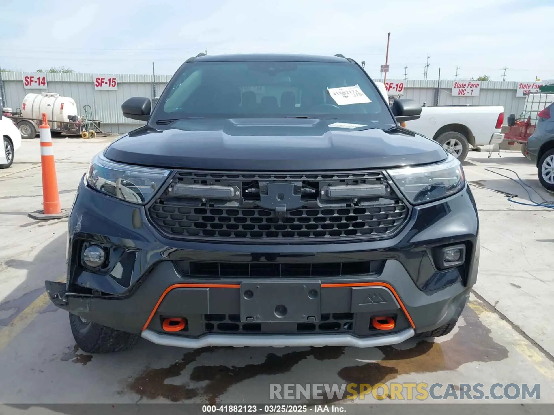 12 fotografías del automóvil dañado 1FMSK8JH9NGC30247 FORD EXPLORER 2022