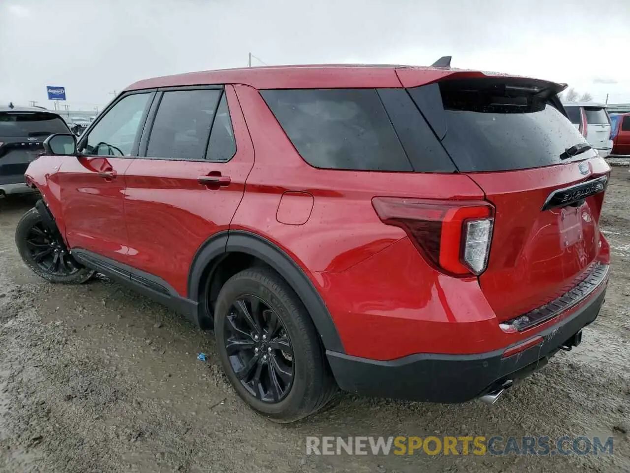 2 fotografías del automóvil dañado 1FMSK8KH7NGA27596 FORD EXPLORER 2022