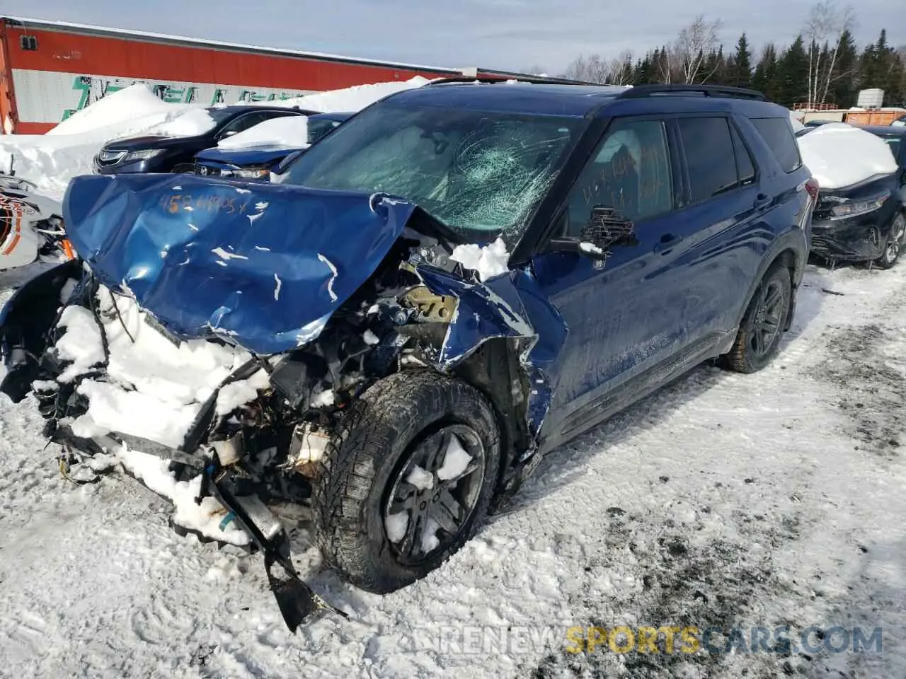 1 fotografías del automóvil dañado 1FMSK8KH7NGA58041 FORD EXPLORER 2022