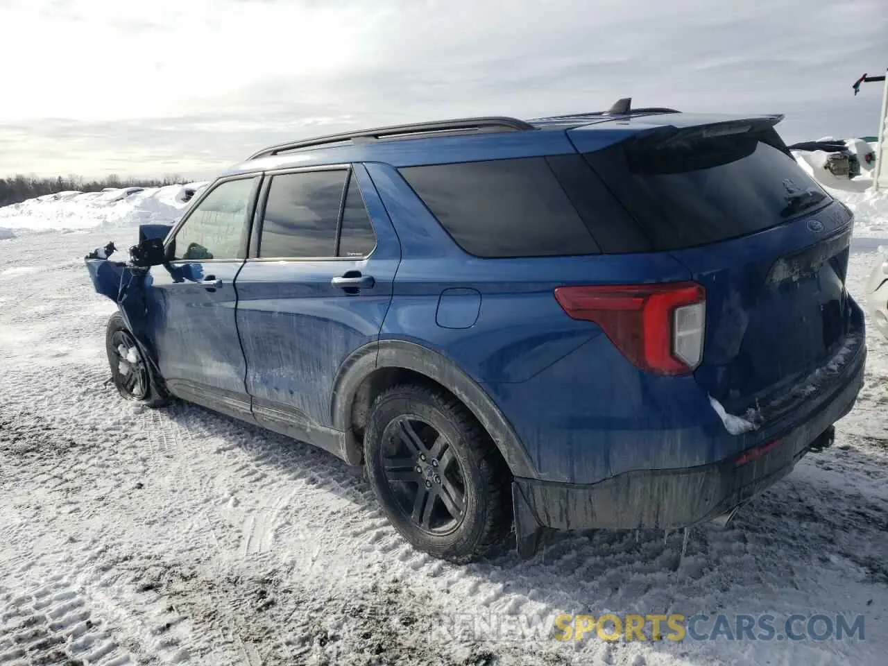 2 fotografías del automóvil dañado 1FMSK8KH7NGA58041 FORD EXPLORER 2022