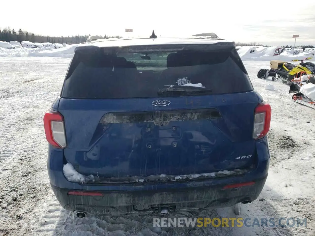 6 fotografías del automóvil dañado 1FMSK8KH7NGA58041 FORD EXPLORER 2022