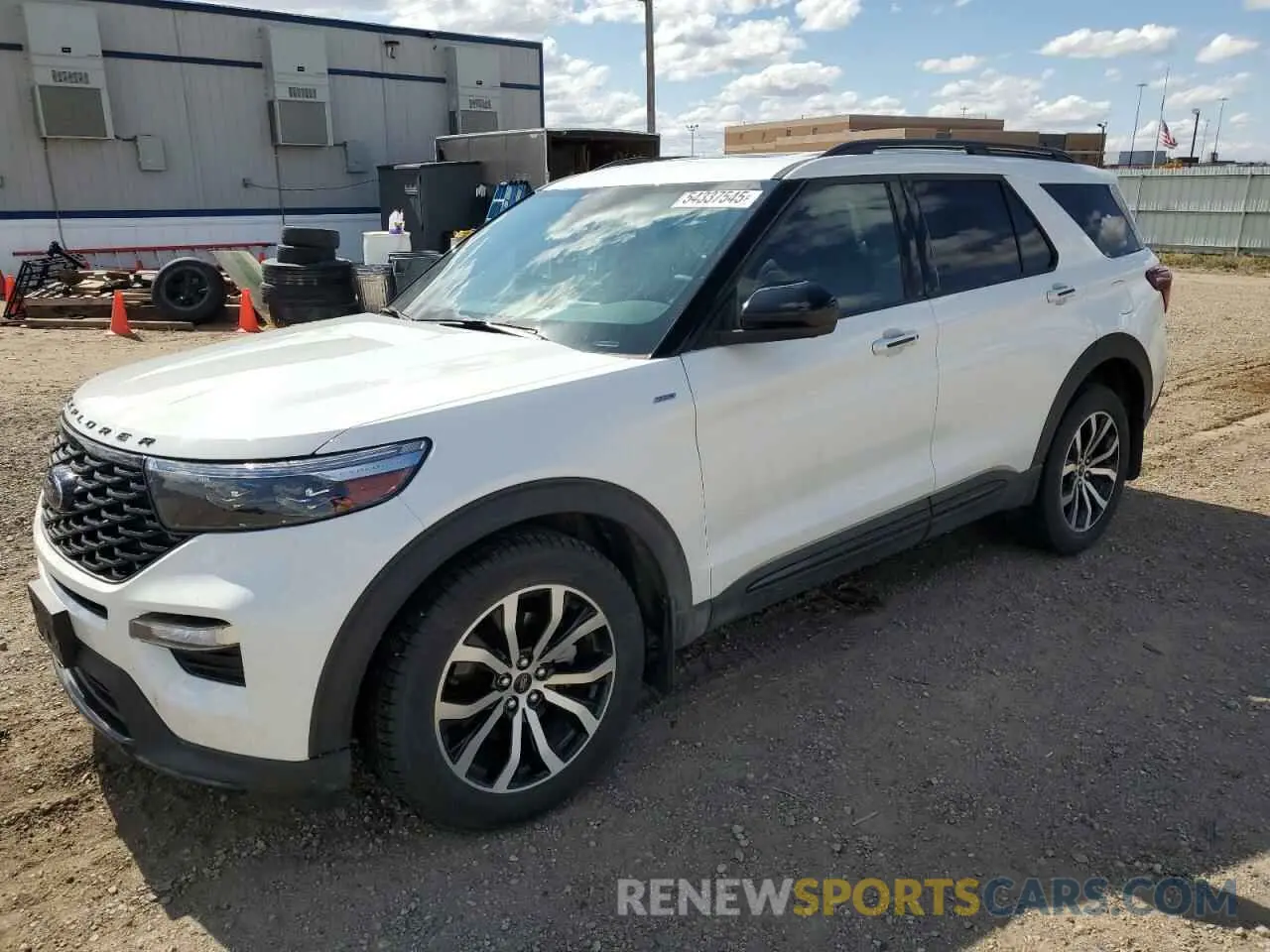 1 fotografías del automóvil dañado 1FMSK8KH7NGC46865 FORD EXPLORER 2022