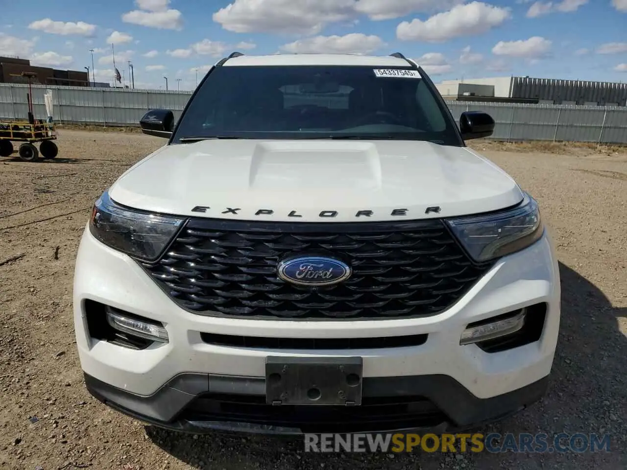 5 fotografías del automóvil dañado 1FMSK8KH7NGC46865 FORD EXPLORER 2022