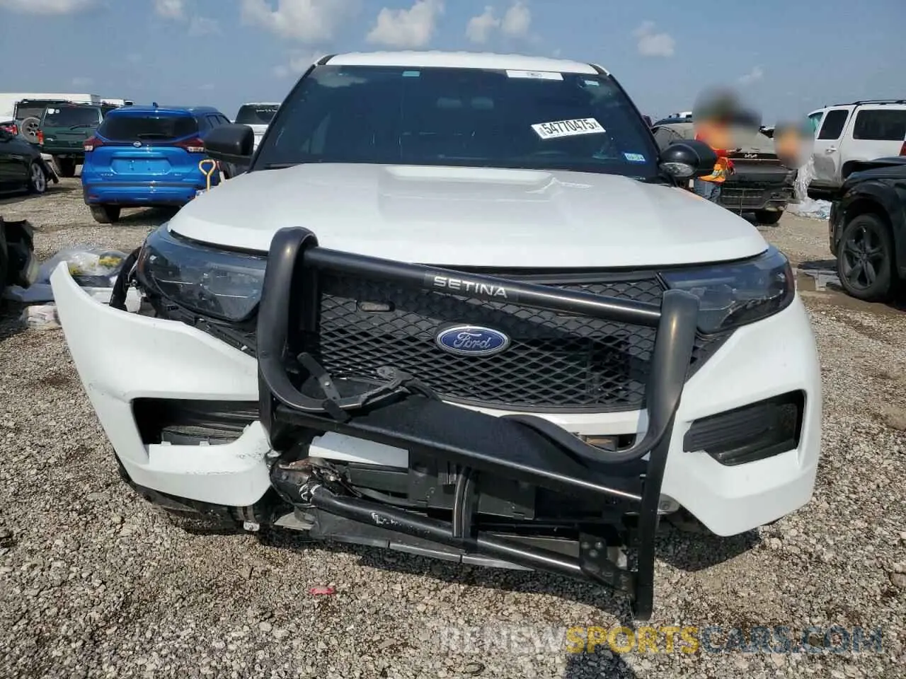 5 fotografías del automóvil dañado 1FM5K8AB2PGB55726 FORD EXPLORER 2023
