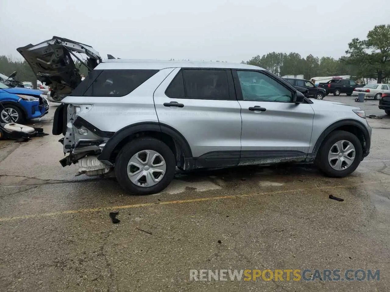 3 fotografías del automóvil dañado 1FM5K8AB9PGA06519 FORD EXPLORER 2023