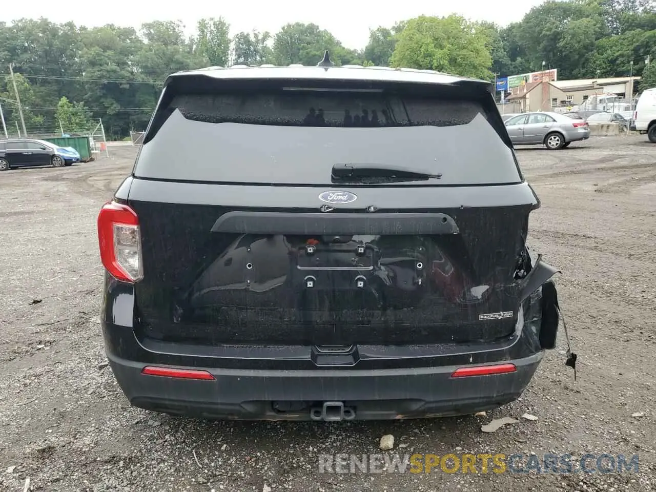 6 fotografías del automóvil dañado 1FM5K8AB9PGB76072 FORD EXPLORER 2023
