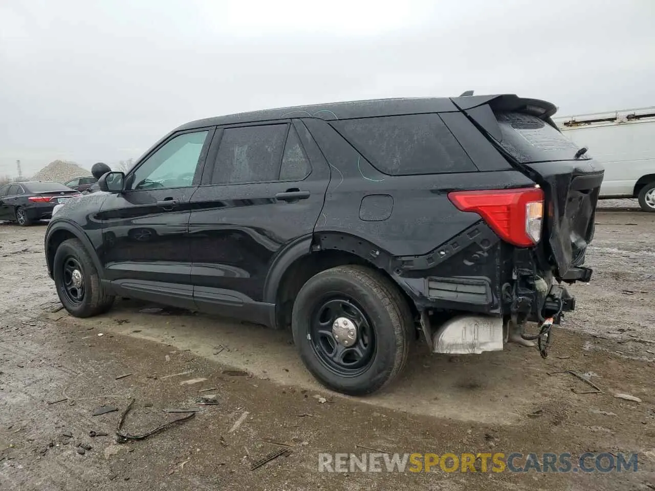 2 fotografías del automóvil dañado 1FM5K8ABXPGA82752 FORD EXPLORER 2023