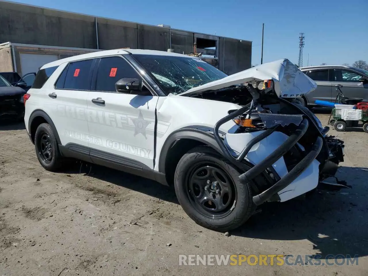 4 fotografías del automóvil dañado 1FM5K8ACXPGB64327 FORD EXPLORER 2023