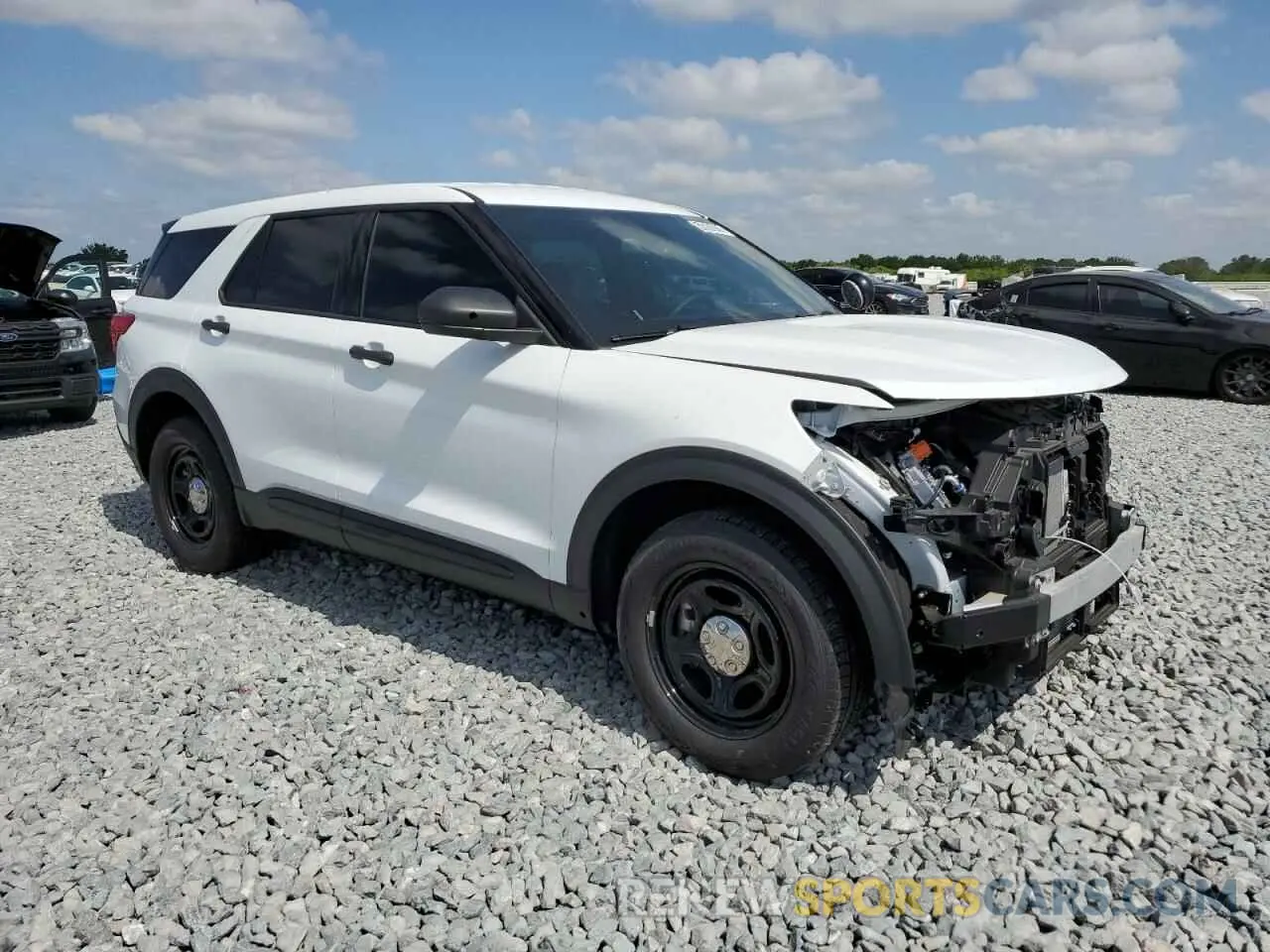 4 fotografías del automóvil dañado 1FM5K8AW3PNA08085 FORD EXPLORER 2023