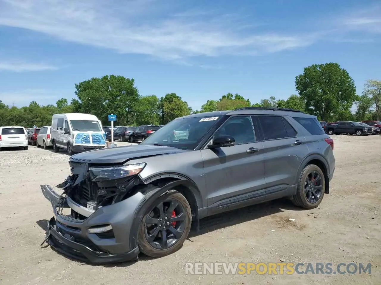 1 fotografías del automóvil dañado 1FM5K8GC3PGB38921 FORD EXPLORER 2023