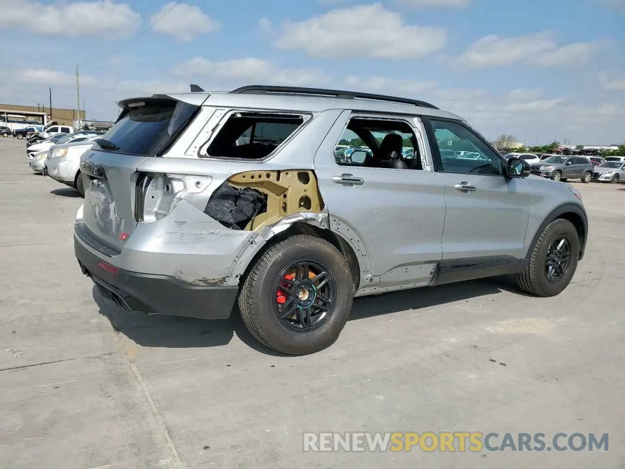 3 fotografías del automóvil dañado 1FM5K8GCXPGC38692 FORD EXPLORER 2023