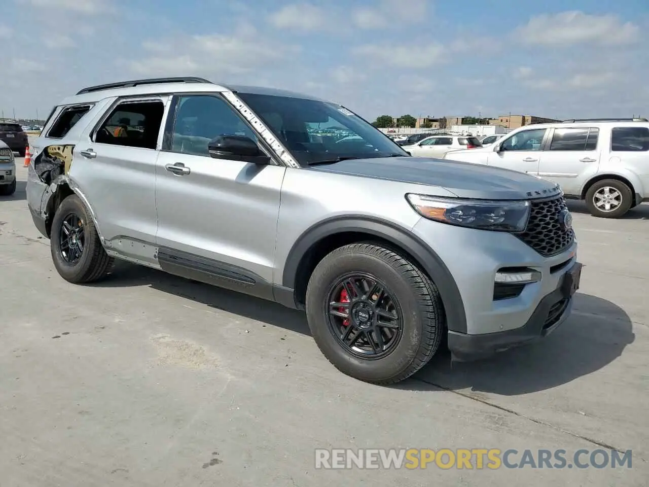 4 fotografías del automóvil dañado 1FM5K8GCXPGC38692 FORD EXPLORER 2023