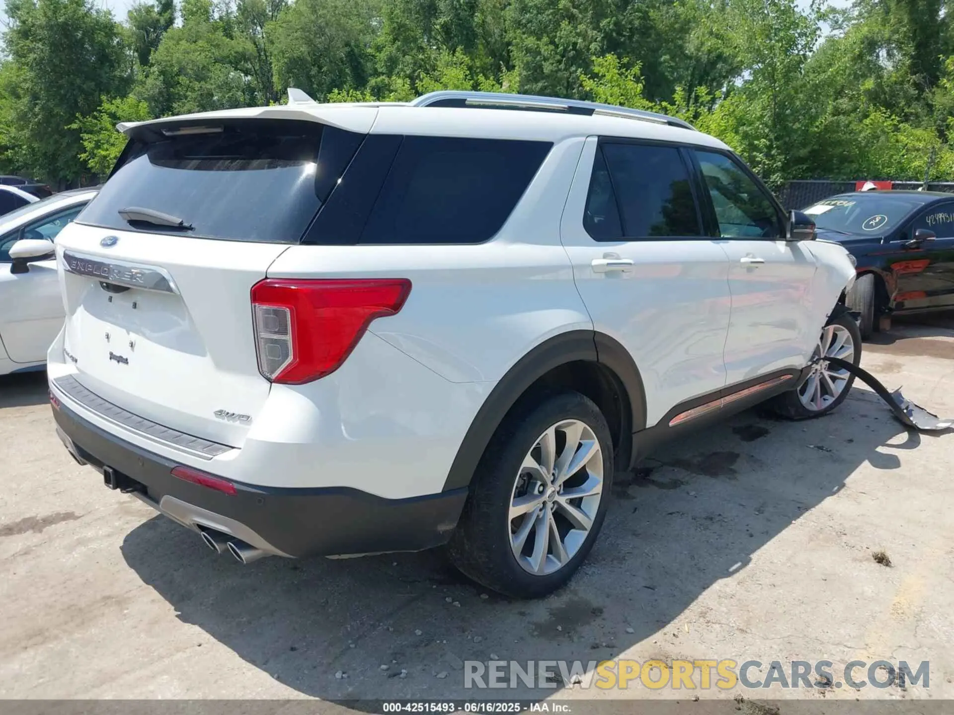 4 fotografías del automóvil dañado 1FM5K8HC6PGA47768 FORD EXPLORER 2023