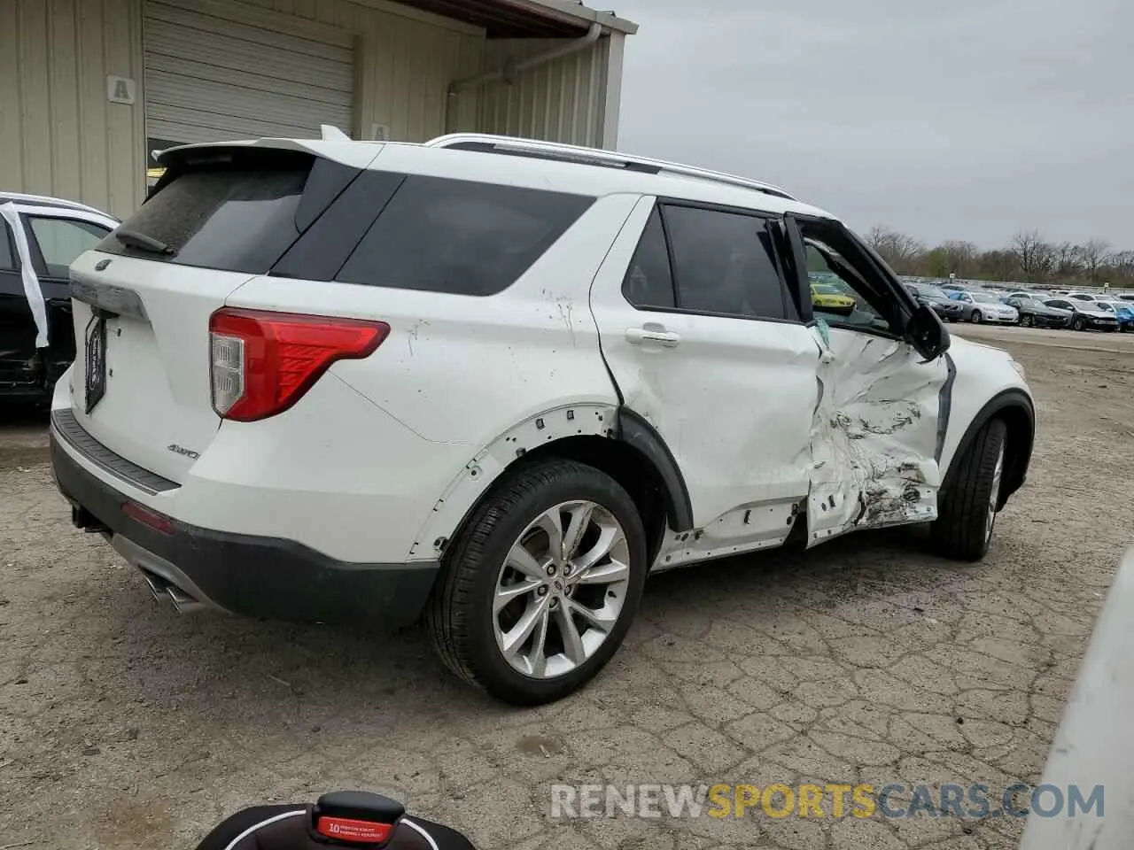 3 fotografías del automóvil dañado 1FM5K8HCXPGB53673 FORD EXPLORER 2023