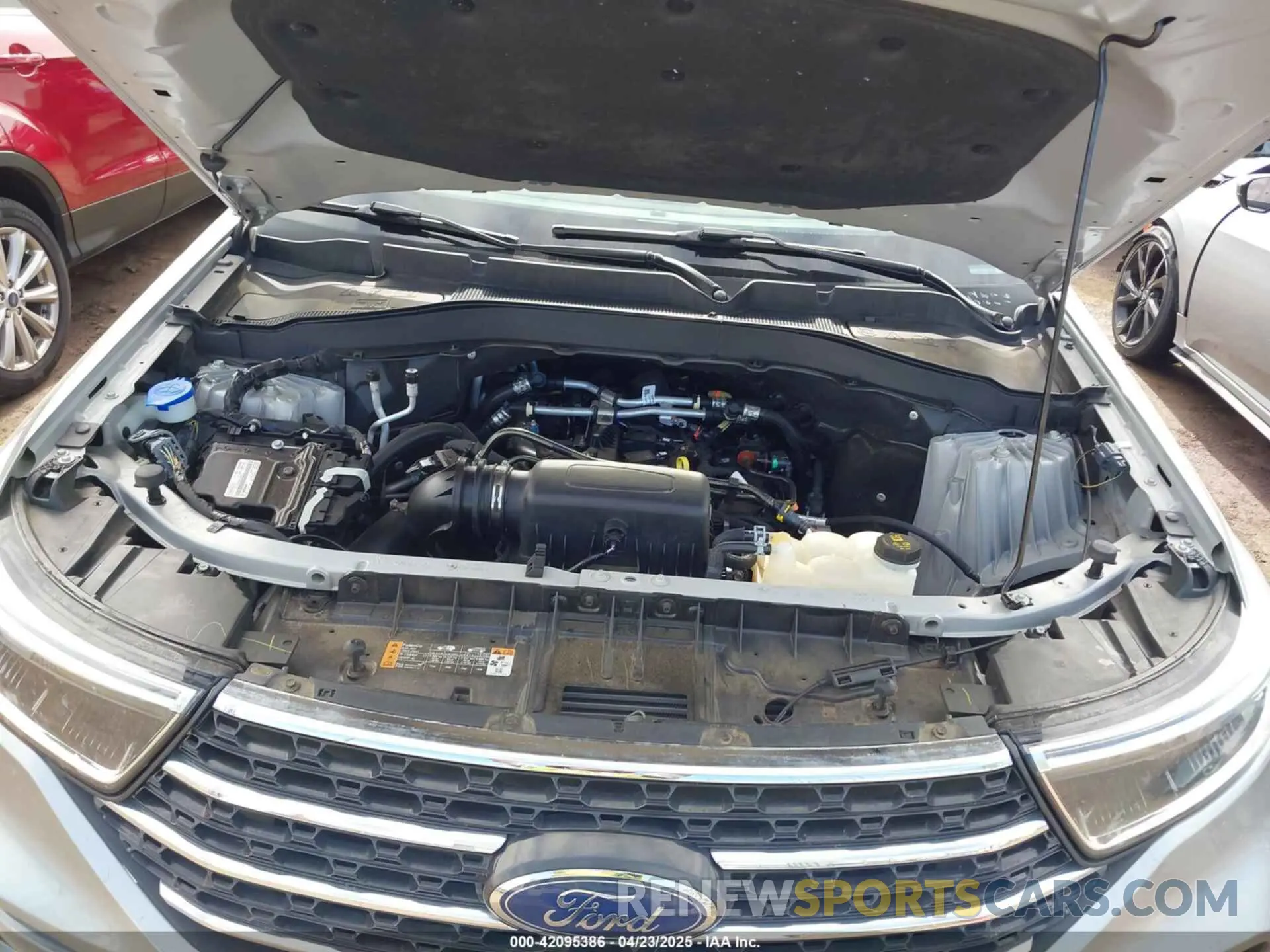 10 fotografías del automóvil dañado 1FMSK7DH0PGB17182 FORD EXPLORER 2023