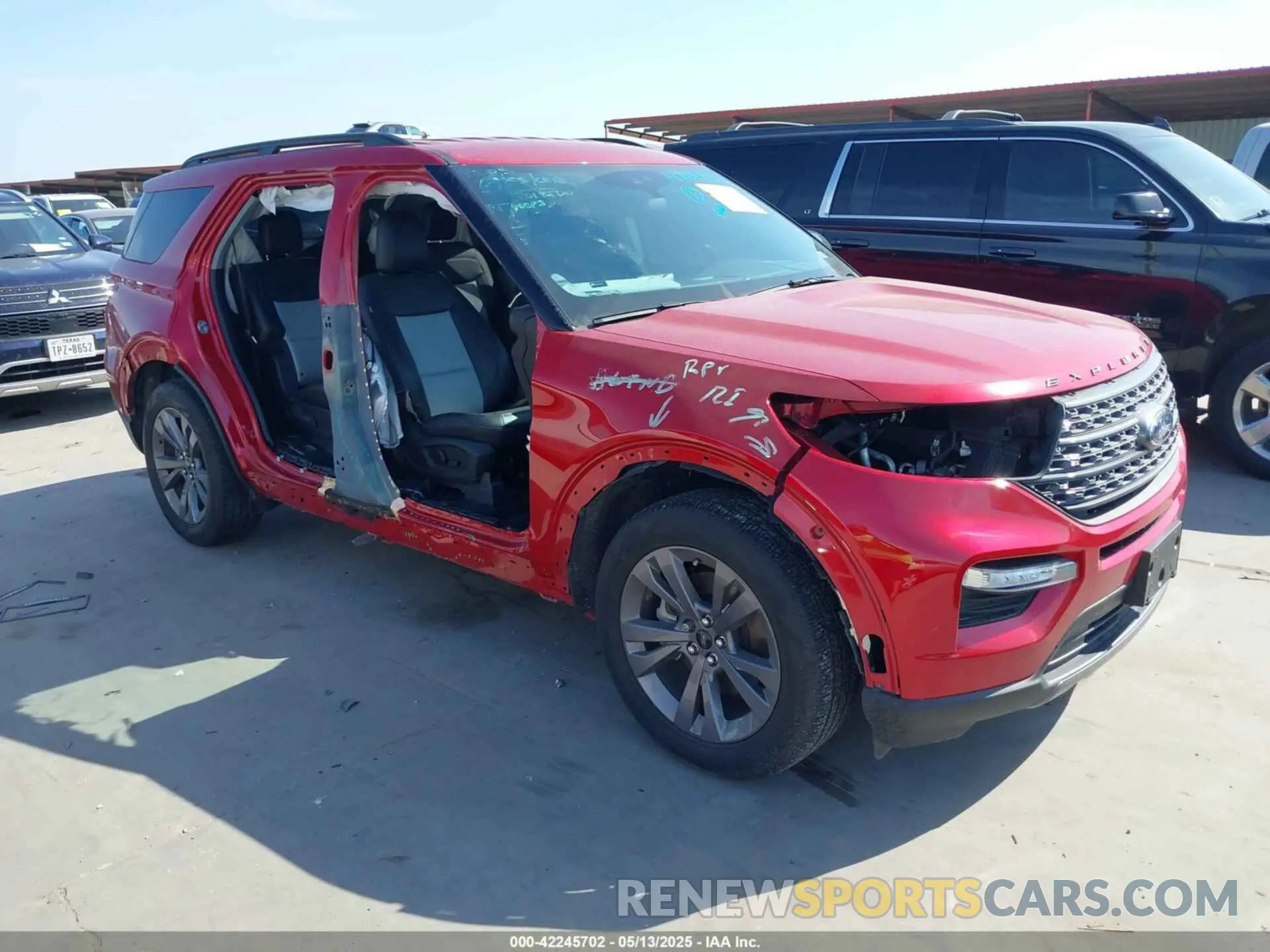 1 fotografías del automóvil dañado 1FMSK7DH1PGA48292 FORD EXPLORER 2023