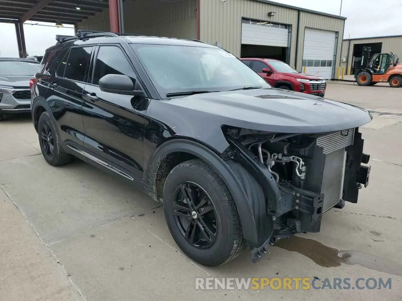 4 fotografías del automóvil dañado 1FMSK7DH1PGB13836 FORD EXPLORER 2023
