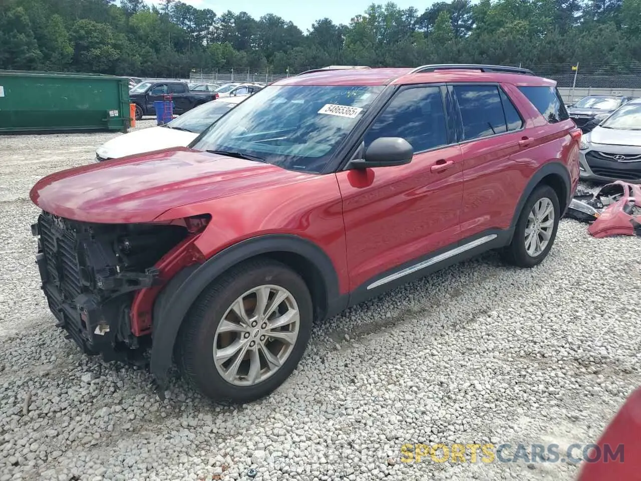 1 fotografías del automóvil dañado 1FMSK7DH2PGA52447 FORD EXPLORER 2023