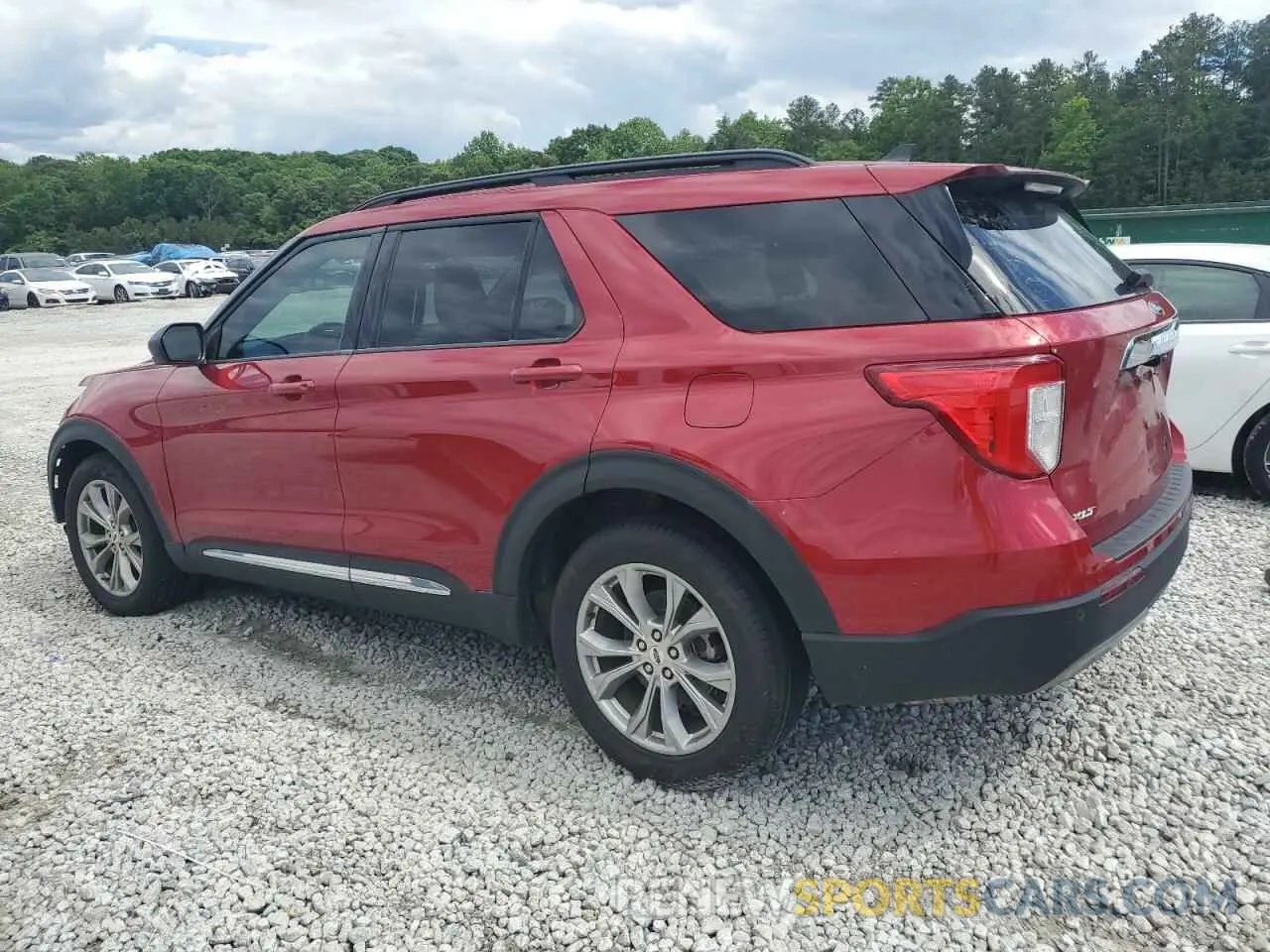 2 fotografías del automóvil dañado 1FMSK7DH2PGA52447 FORD EXPLORER 2023