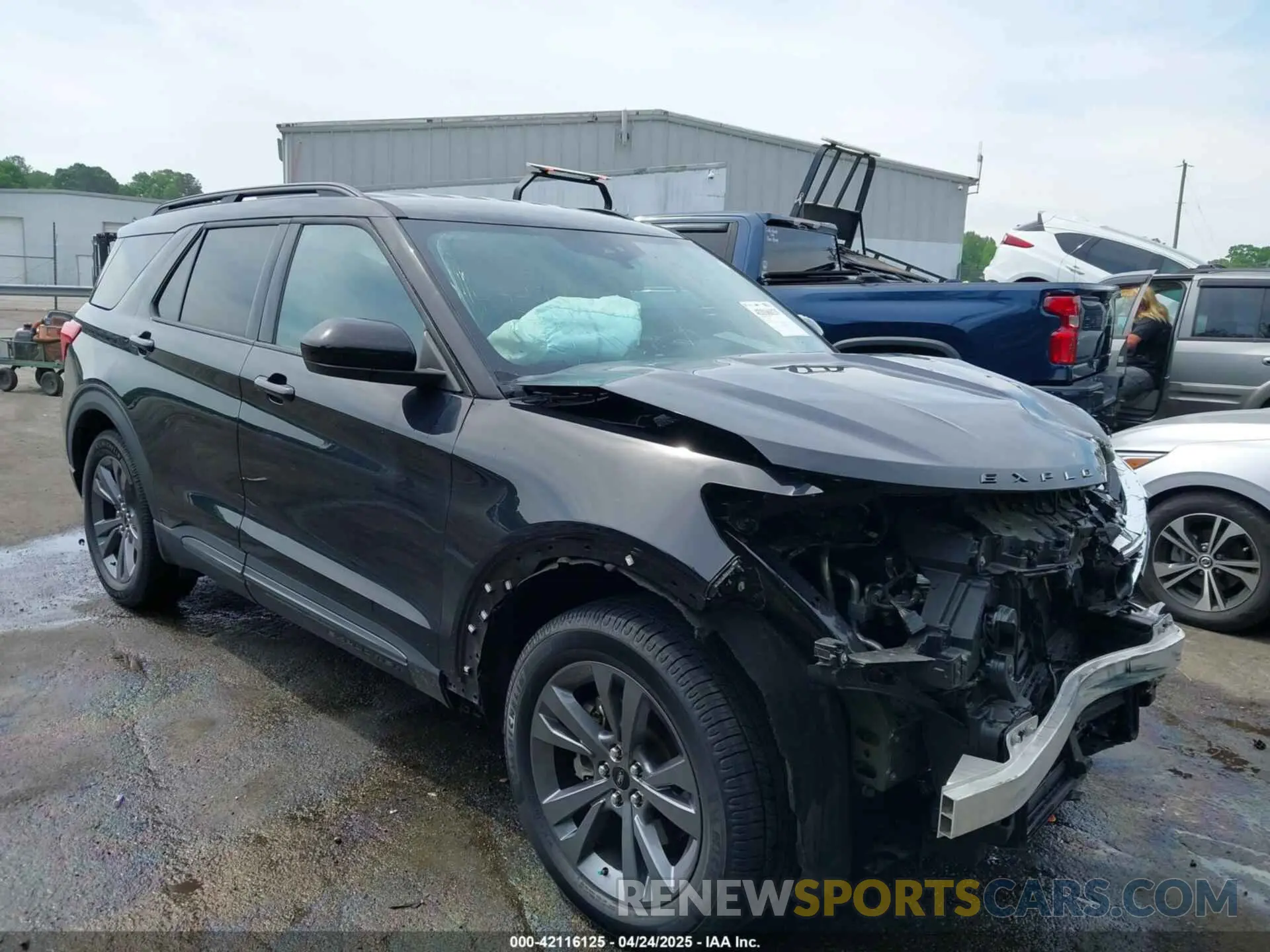 1 fotografías del automóvil dañado 1FMSK7DH3PGA55177 FORD EXPLORER 2023