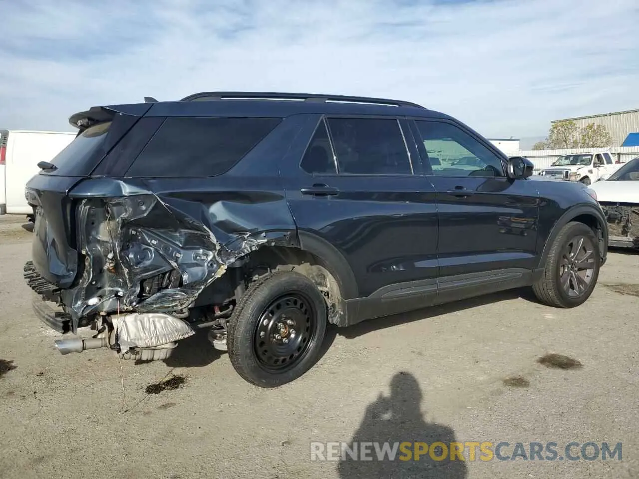 3 fotografías del automóvil dañado 1FMSK7DH3PGA95078 FORD EXPLORER 2023
