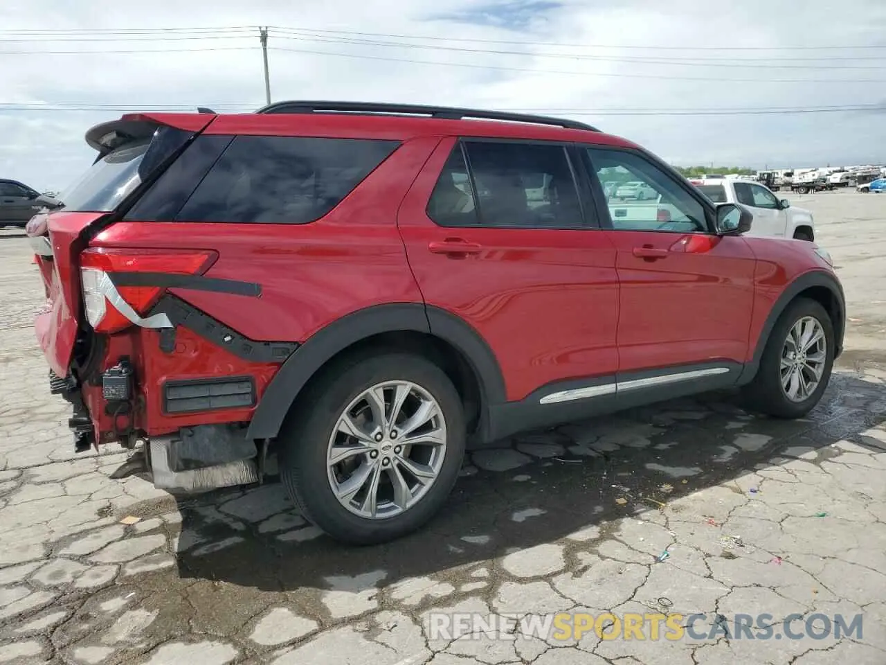 3 fotografías del automóvil dañado 1FMSK7DH3PGB32064 FORD EXPLORER 2023