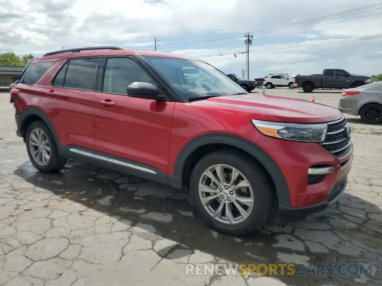 4 fotografías del automóvil dañado 1FMSK7DH3PGB32064 FORD EXPLORER 2023