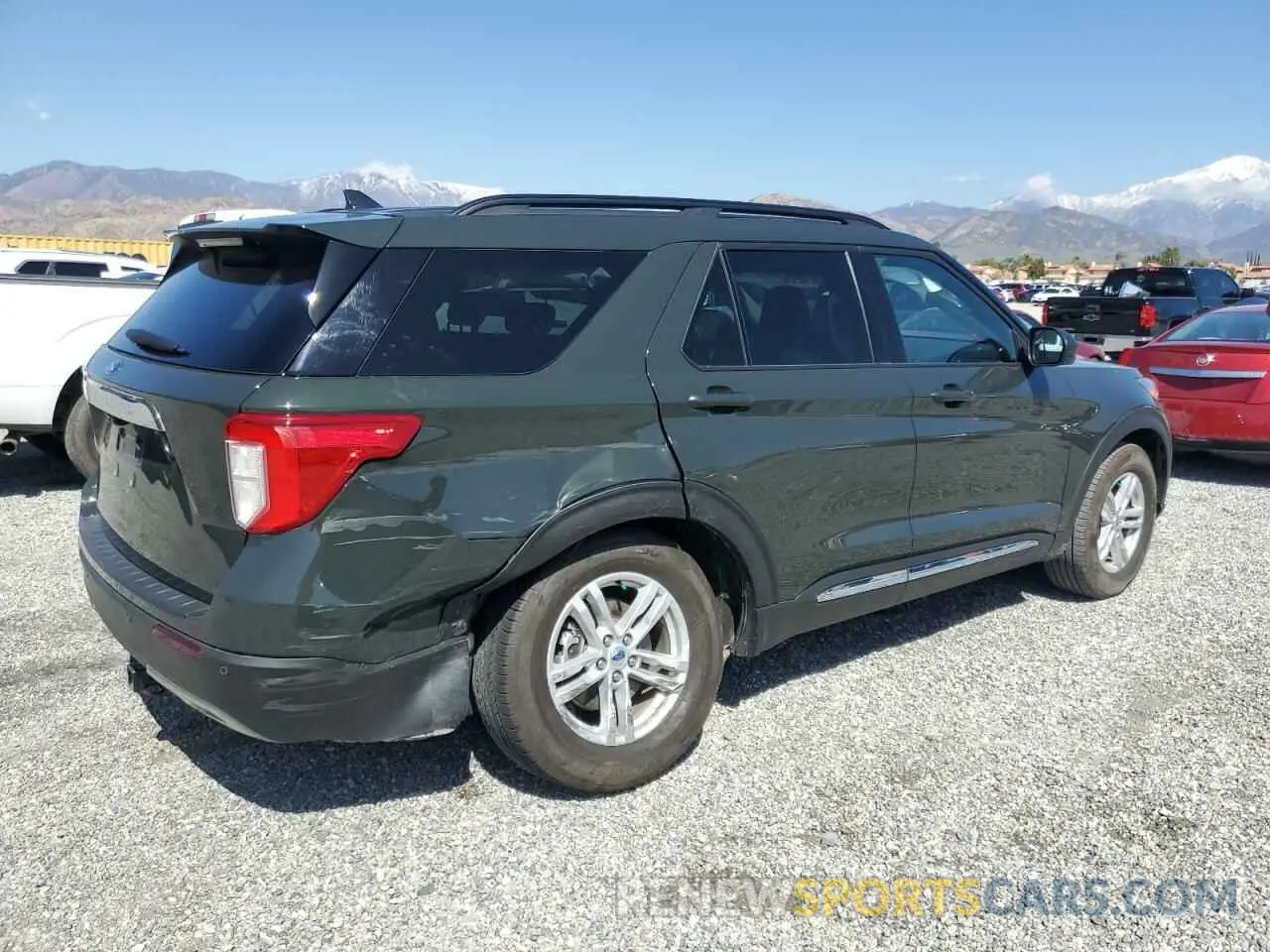 3 fotografías del automóvil dañado 1FMSK7DH3PGC27644 FORD EXPLORER 2023