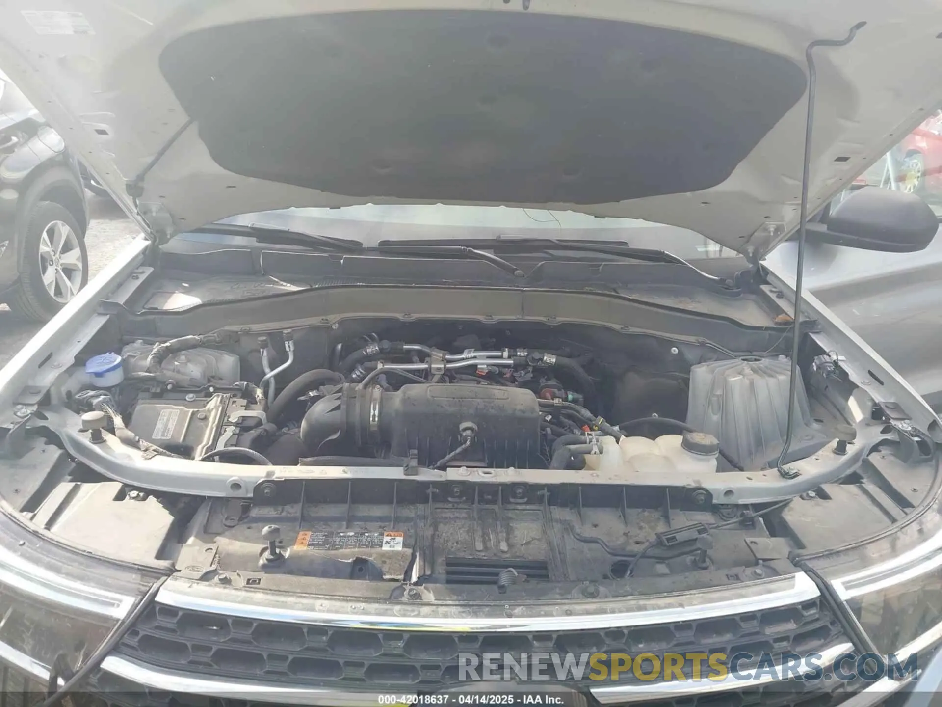 10 fotografías del automóvil dañado 1FMSK7DH3PGC39101 FORD EXPLORER 2023