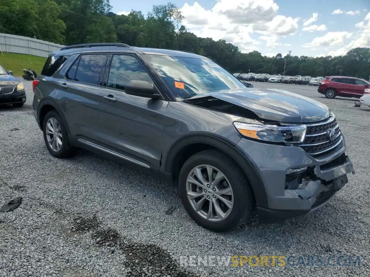 4 fotografías del automóvil dañado 1FMSK7DH5PGB42501 FORD EXPLORER 2023