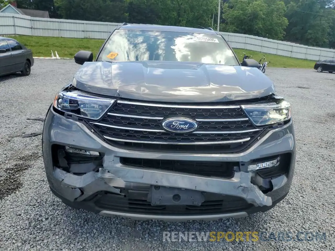 5 fotografías del automóvil dañado 1FMSK7DH5PGB42501 FORD EXPLORER 2023