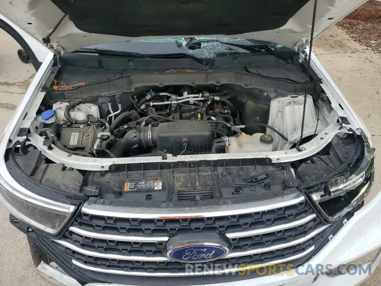 12 fotografías del automóvil dañado 1FMSK7DH5PGB70654 FORD EXPLORER 2023
