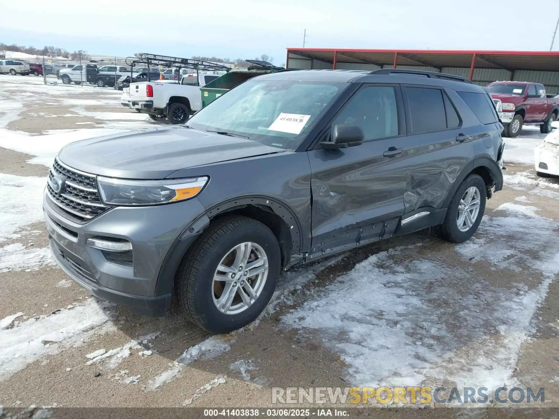 2 fotografías del automóvil dañado 1FMSK7DH7PGA60625 FORD EXPLORER 2023