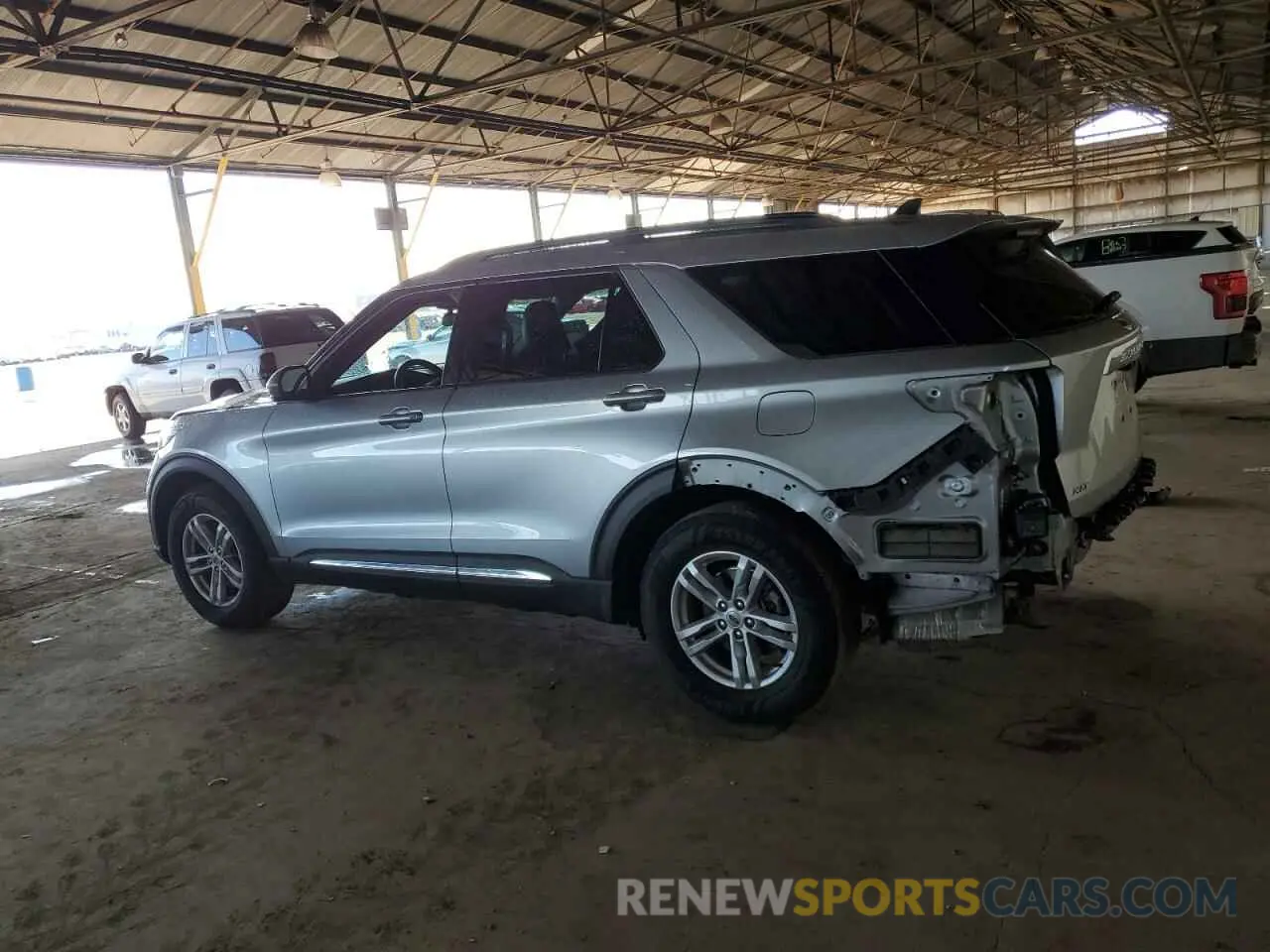 2 fotografías del automóvil dañado 1FMSK7DH7PGA86447 FORD EXPLORER 2023