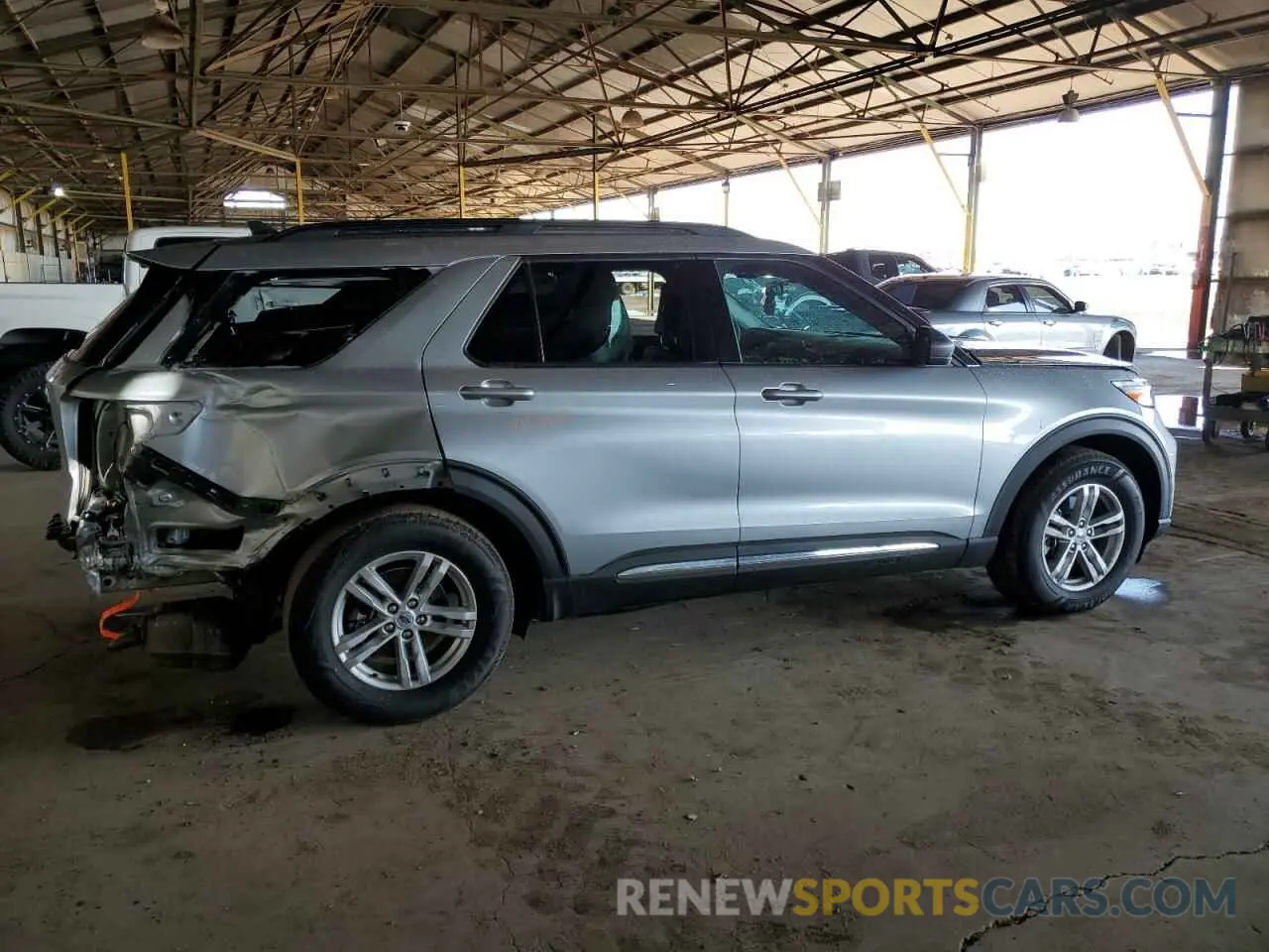 3 fotografías del automóvil dañado 1FMSK7DH7PGA86447 FORD EXPLORER 2023