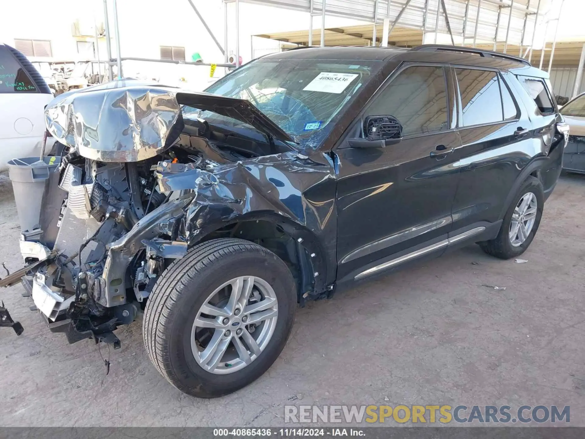 2 fotografías del automóvil dañado 1FMSK7DH9PGB88249 FORD EXPLORER 2023