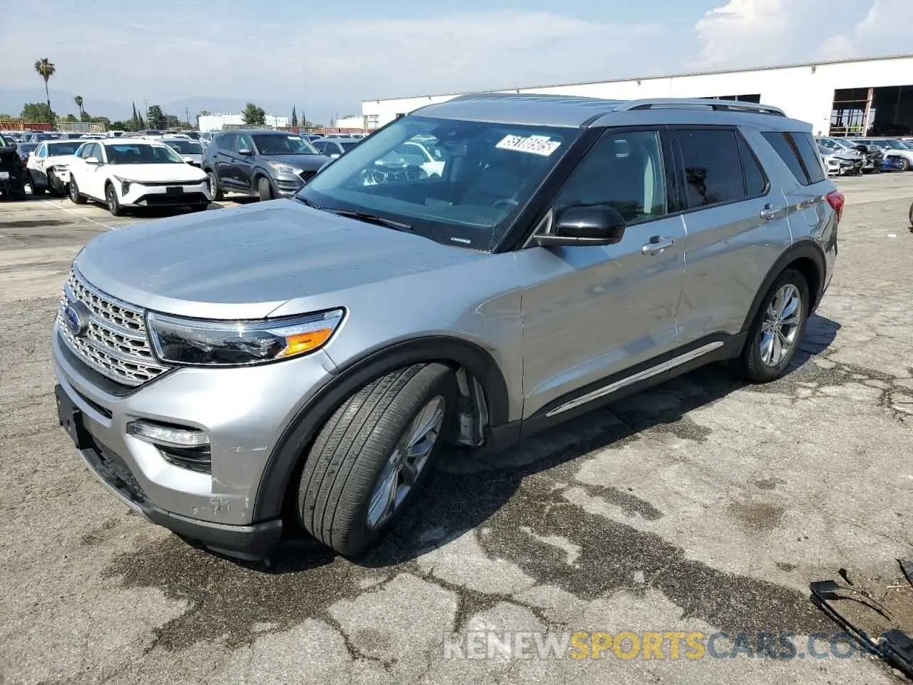 1 fotografías del automóvil dañado 1FMSK7FH2PGB19304 FORD EXPLORER 2023