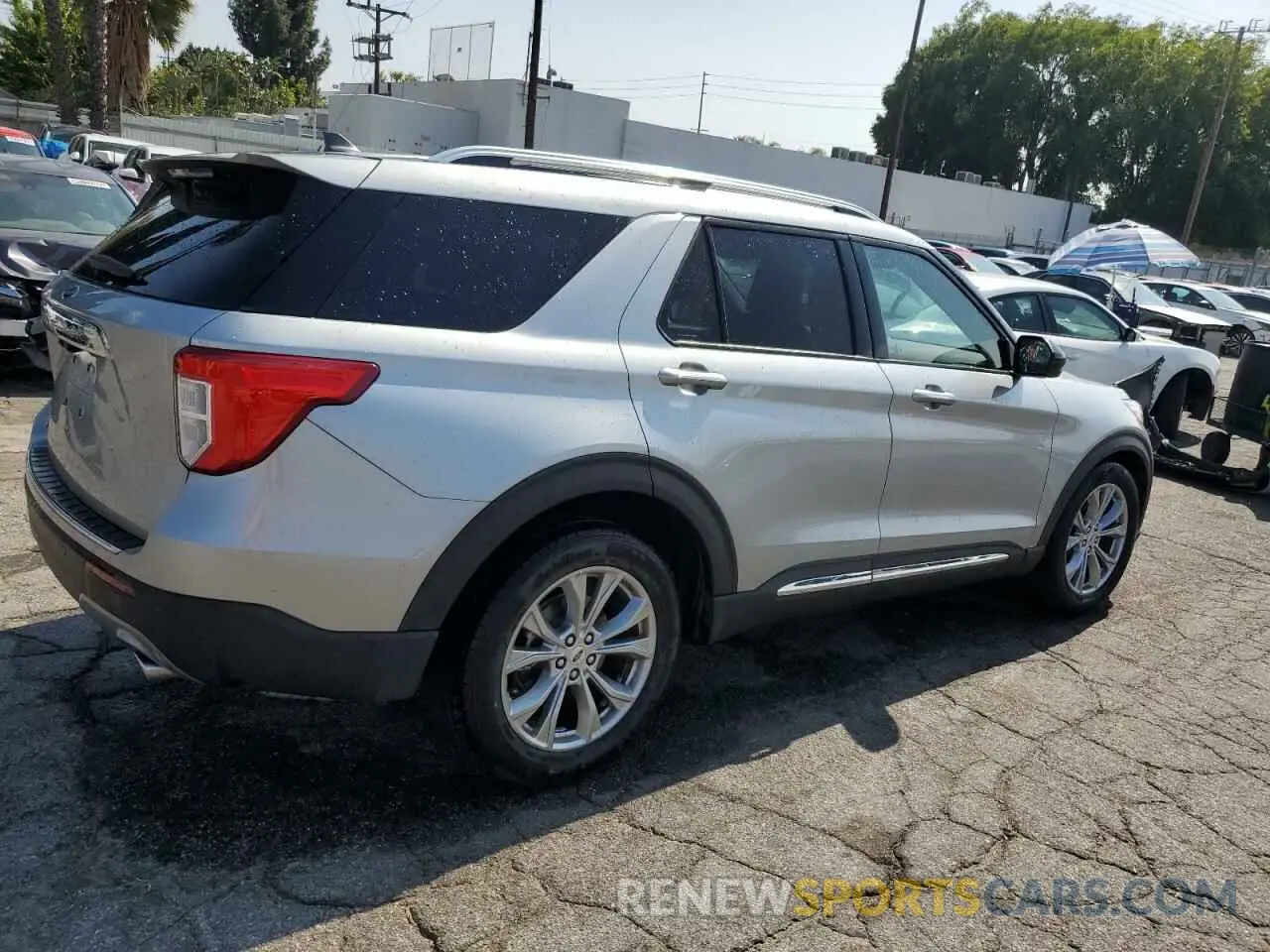 3 fotografías del automóvil dañado 1FMSK7FH2PGB19304 FORD EXPLORER 2023