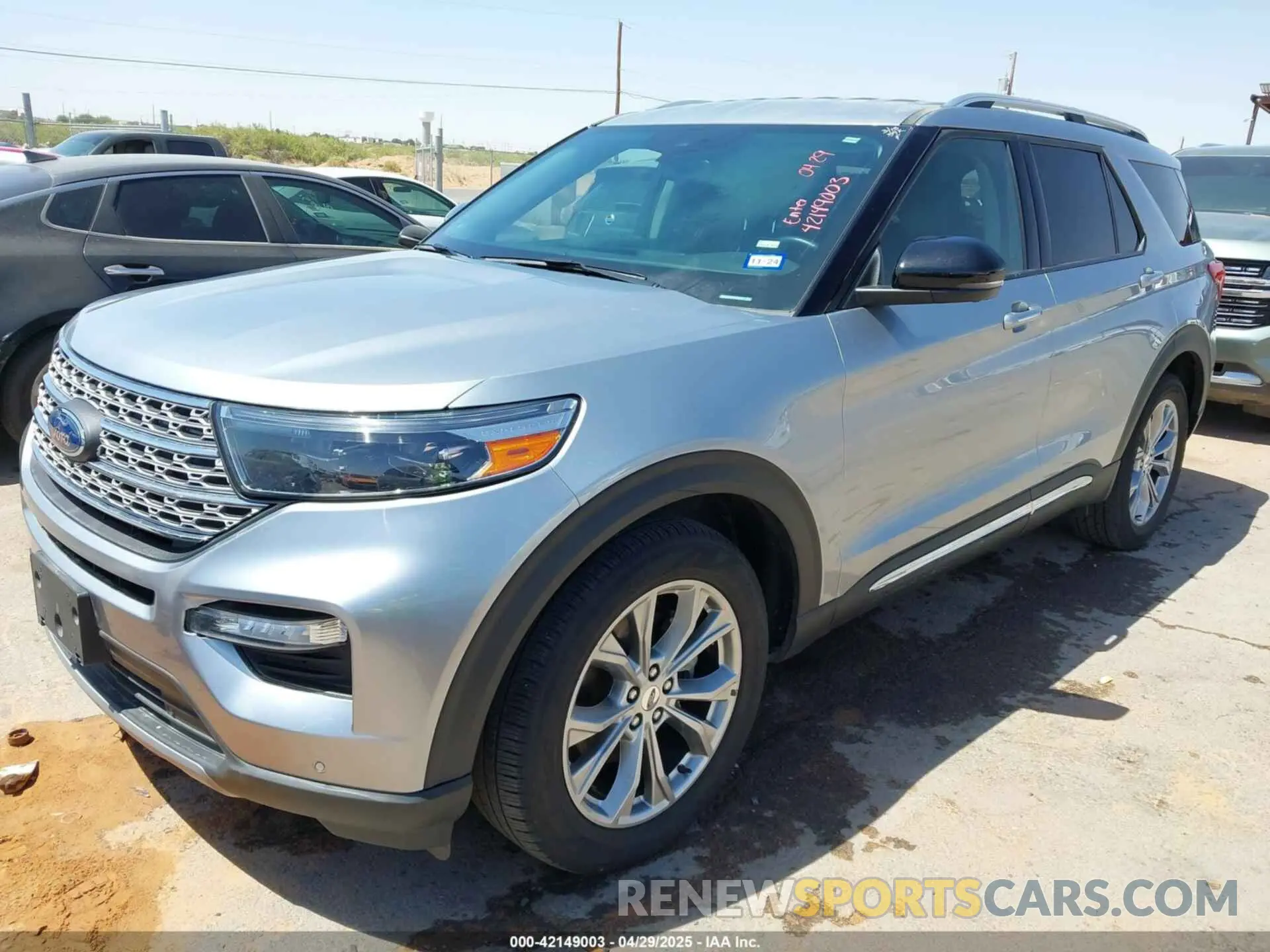 2 fotografías del automóvil dañado 1FMSK7FH6PGA05547 FORD EXPLORER 2023