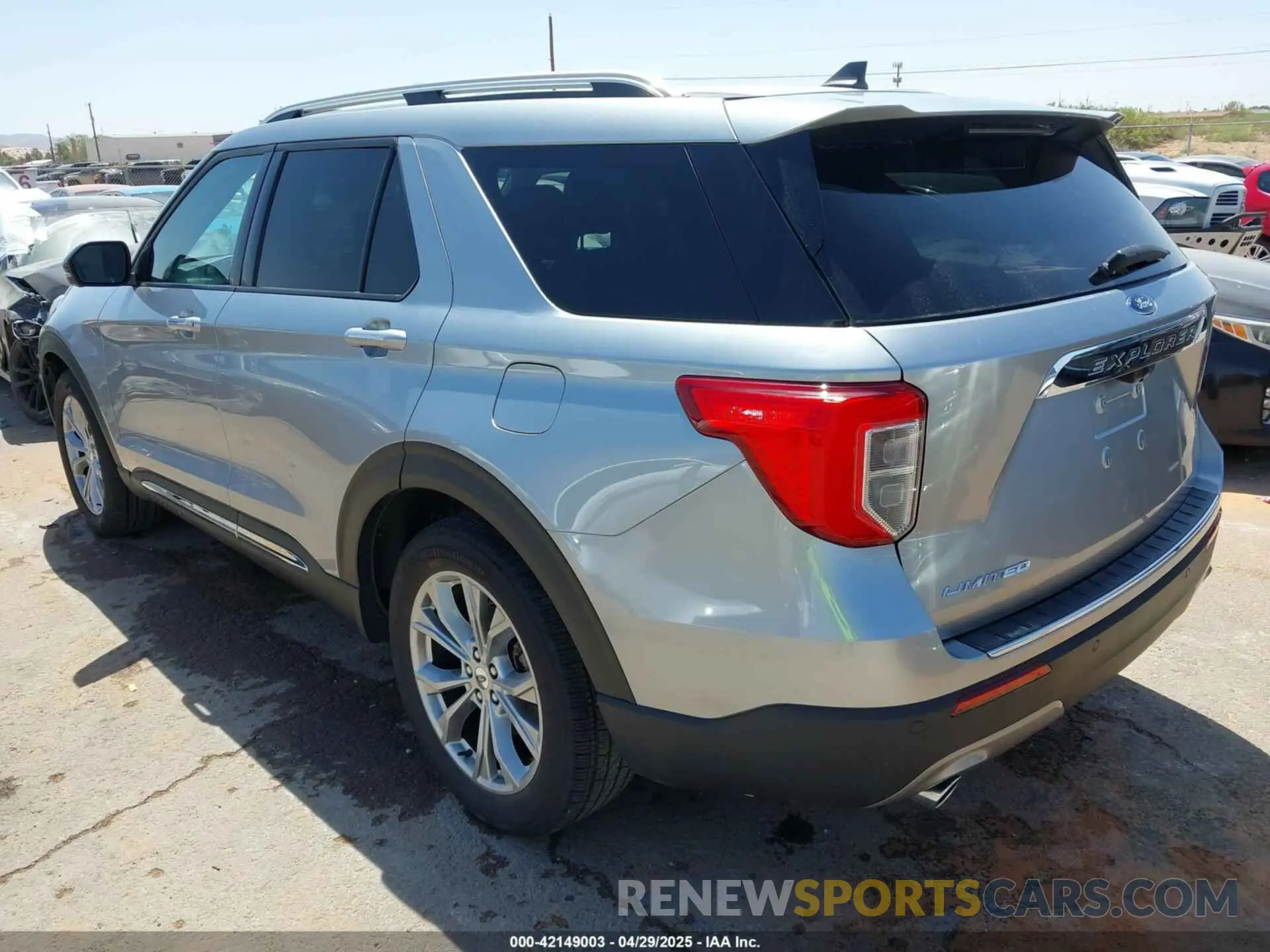 3 fotografías del automóvil dañado 1FMSK7FH6PGA05547 FORD EXPLORER 2023