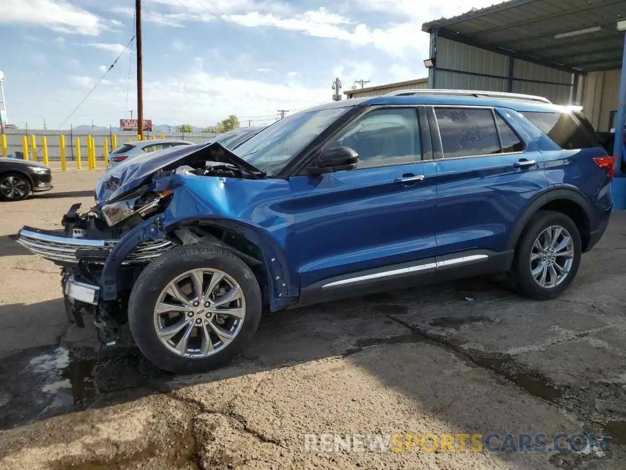 1 fotografías del automóvil dañado 1FMSK7FH6PGB20102 FORD EXPLORER 2023