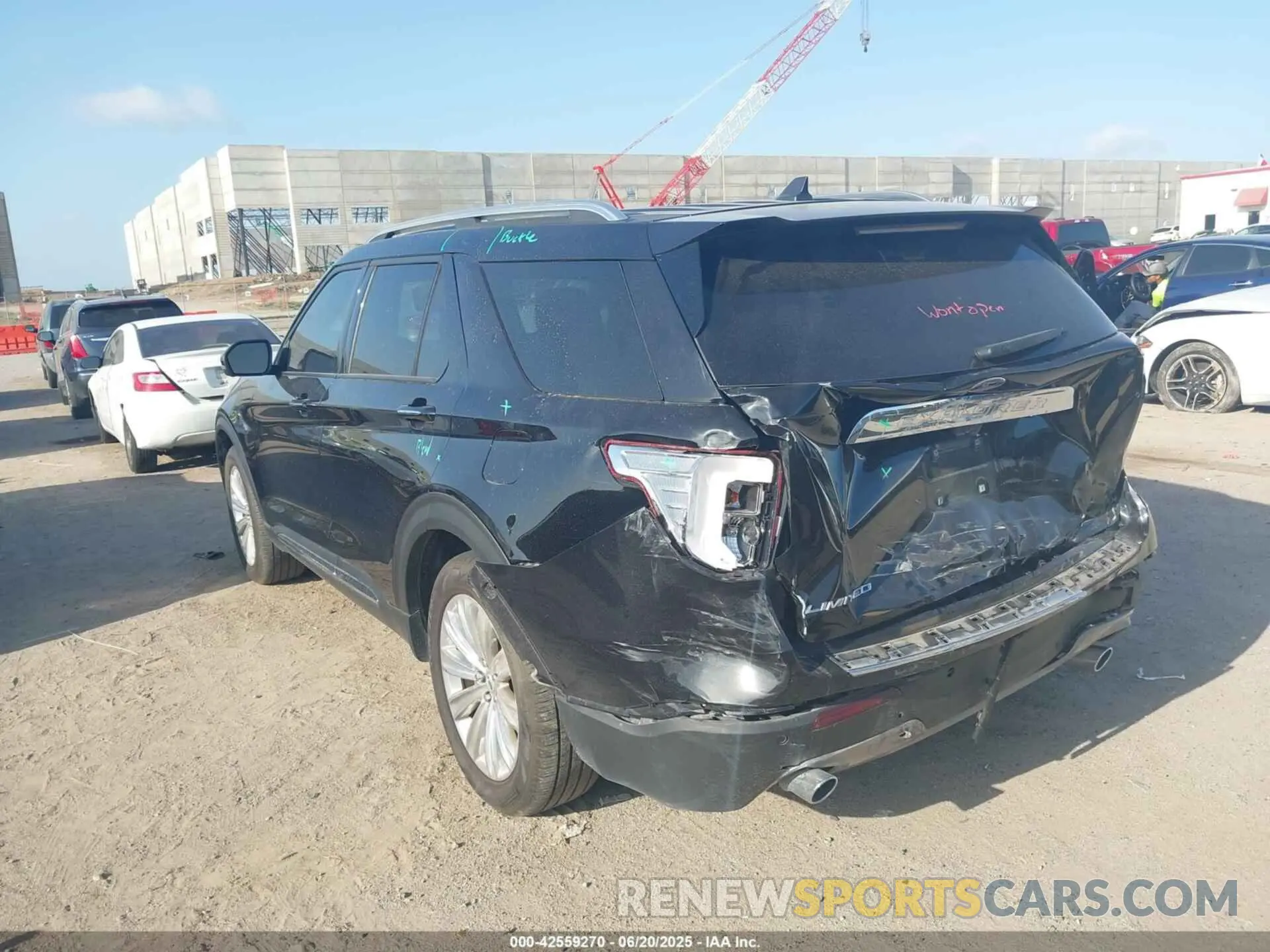 3 fotografías del automóvil dañado 1FMSK7FH6PGB51110 FORD EXPLORER 2023