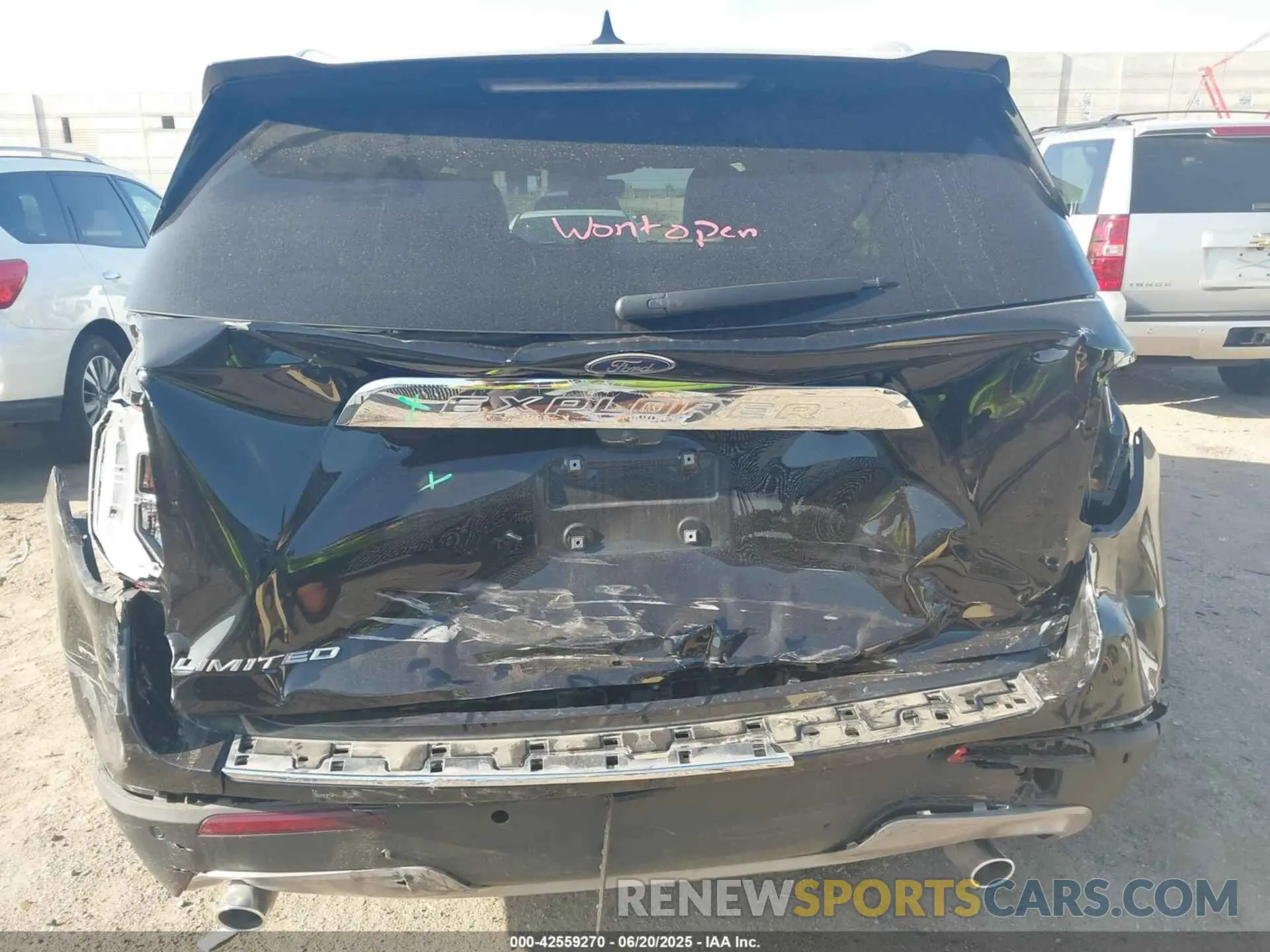 6 fotografías del automóvil dañado 1FMSK7FH6PGB51110 FORD EXPLORER 2023